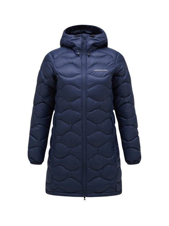 Kurtka Peak Performance Helium damska Down Parka granatowa