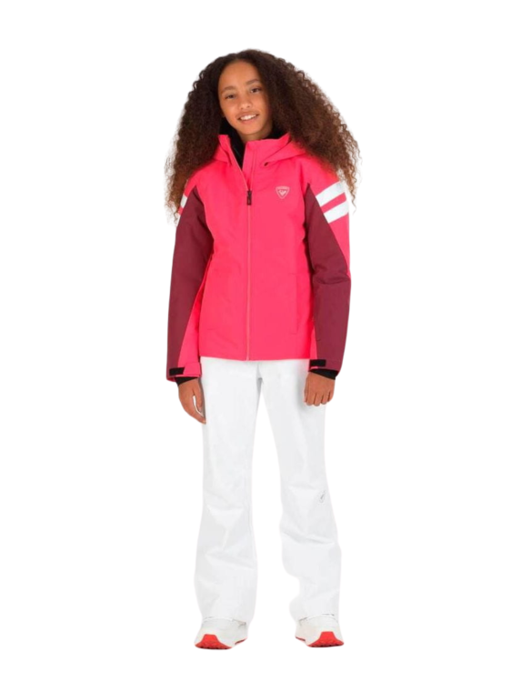 Kurtka narciarska Rossignol Girl Ski różowa