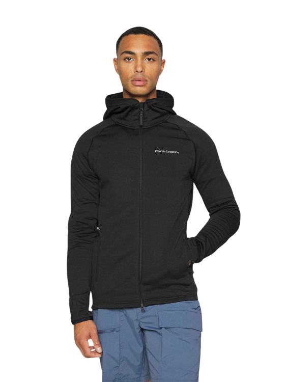 Bluza Peak Performance M Chill Light Zip Hood czarna