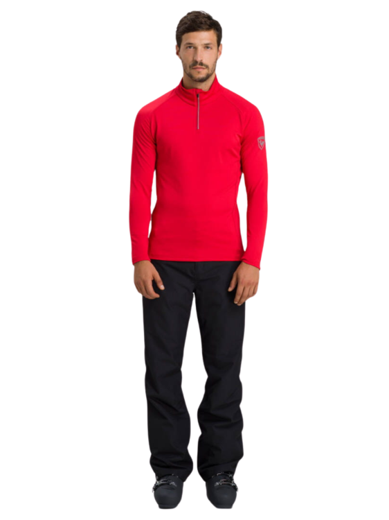 Bluza Rossignol Classique 1/2 Zip czerwona