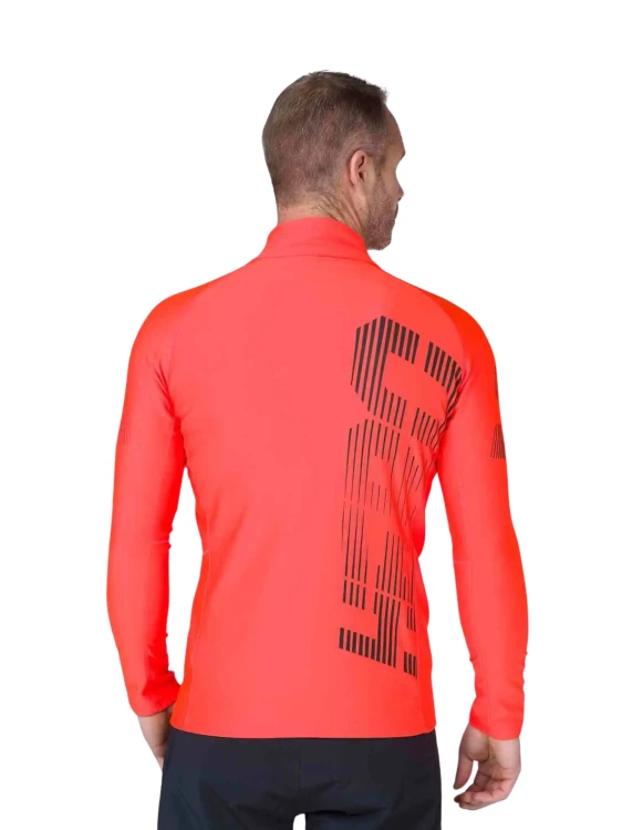 Bluza Rossignol Classique Hero 1/2 Zip pomarańczowa