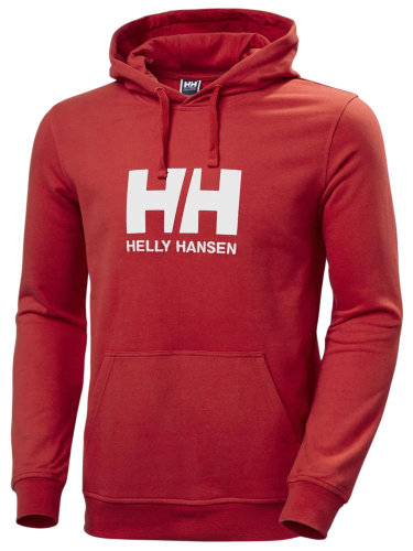 Bluza Helly Hansen HH Logo Hoodie czerwona