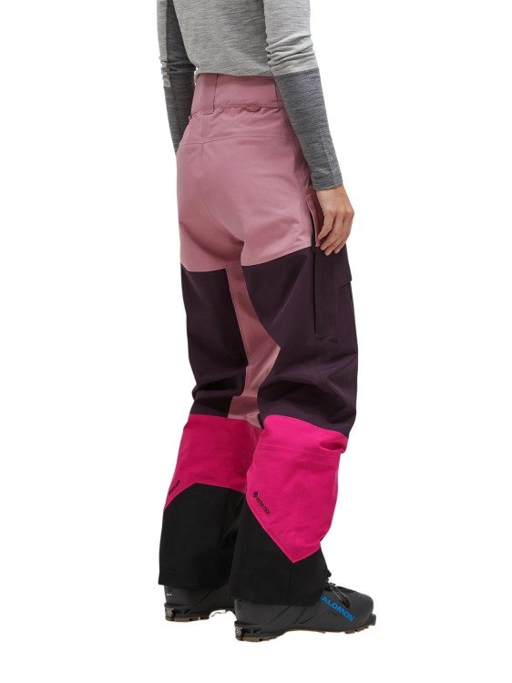 Spodnie Peak Performance damskie Gravity GORE-TEX 3L różowe