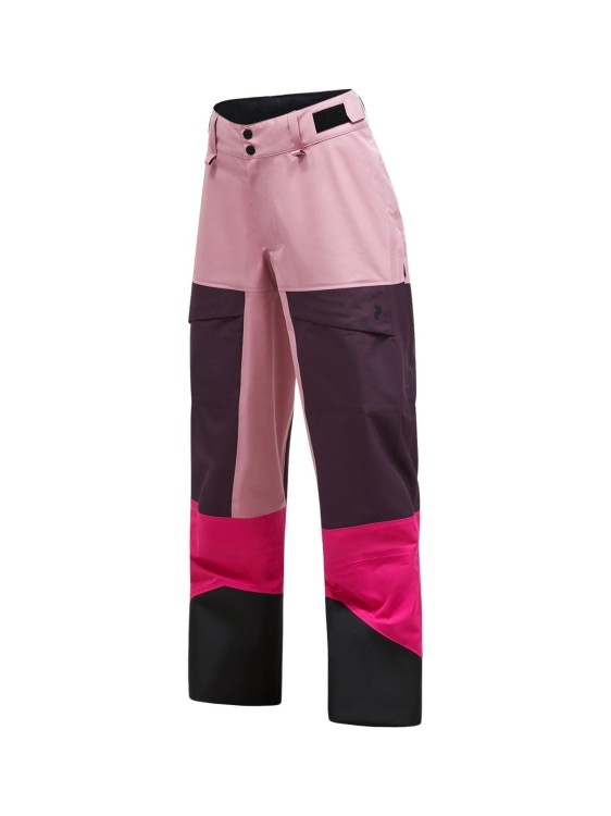 Spodnie Peak Performance damskie Gravity GORE-TEX 3L różowe