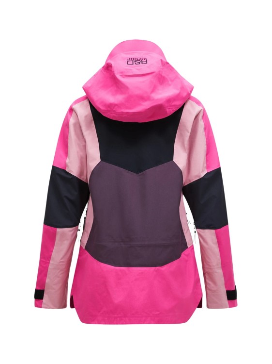 Kurtka Peak Performance damska Vertical GORE-TEX Pro 3L fuksjowa