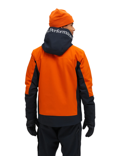 Kurtka Peak Performance męska Rider Tech Insulated Jacket pomarańczowa