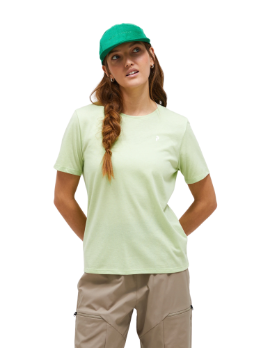 Koszulka Peak Performance damska Explore Graphic Tee zielona