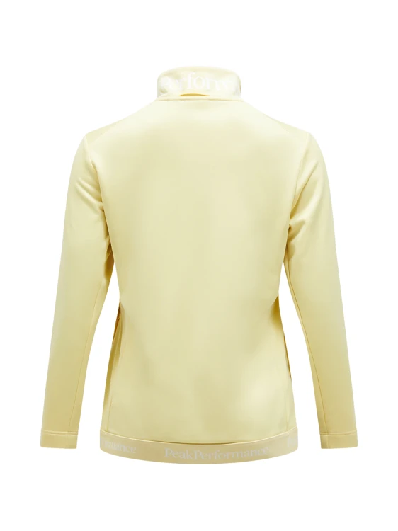 Bluza Peak Performance damska Rider Tech Zip Jacket żółta