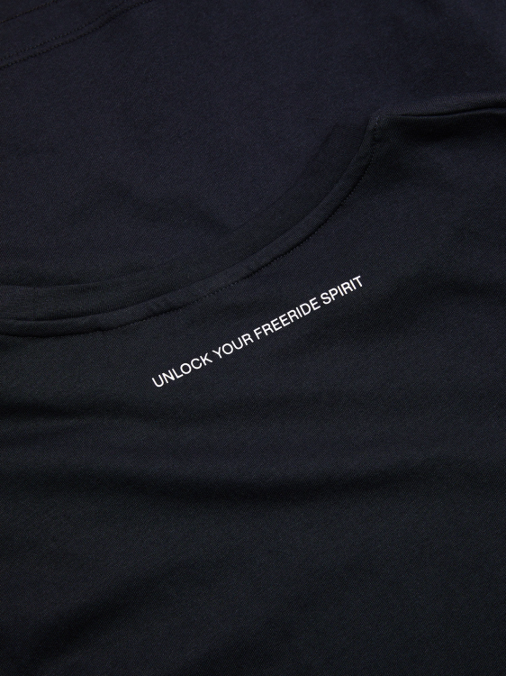 Koszulka Peak Performance męska Explore Graphic Tee czarna