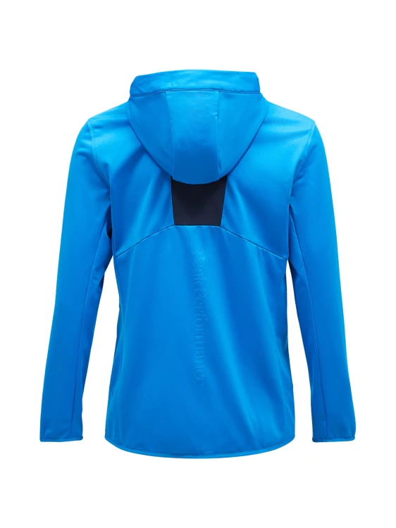 Bluza Peak Performance męska Utility Light Zip Hood niebieska