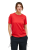 Koszulka Peak Performance damska Explore Graphic Tee czerwona