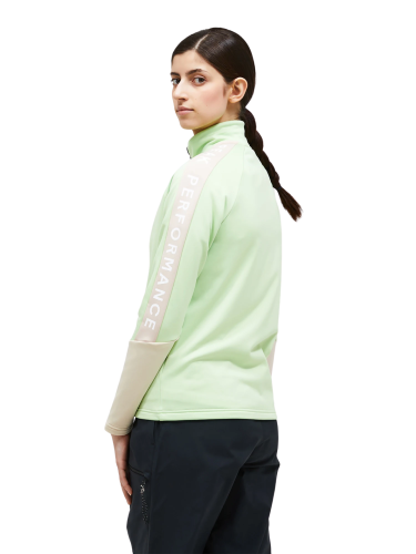Bluza Peak Performance damska Rider Zip Jacket zielona