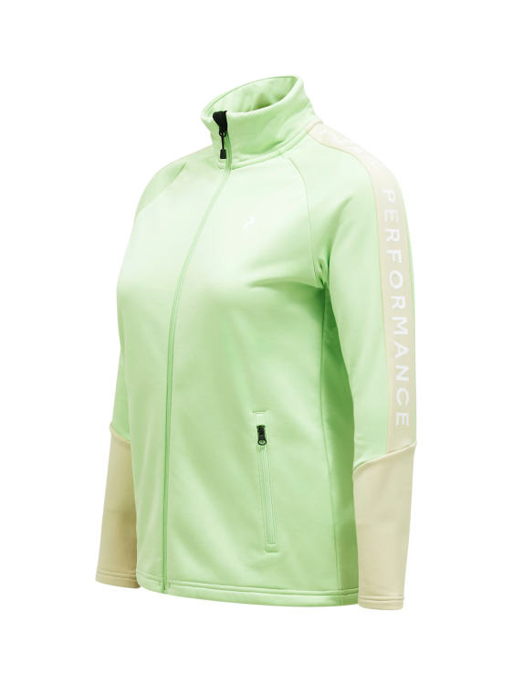 Bluza Peak Performance damska Rider Zip Jacket zielona