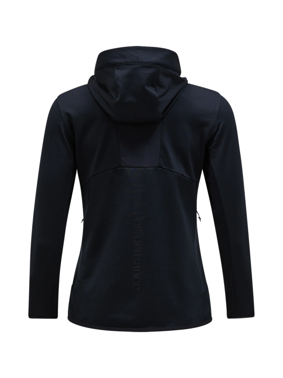 Bluza Peak Performance damska Utility Light Zip Hood czarna