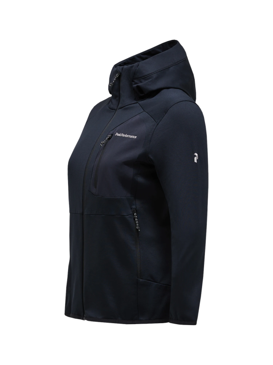 Bluza Peak Performance damska Utility Light Zip Hood czarna
