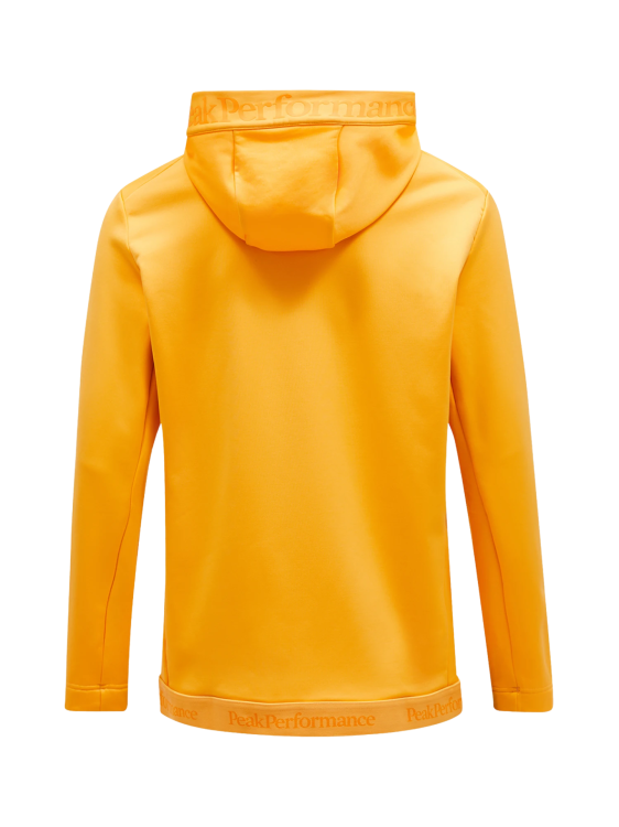 Bluza Peak Performance męska Rider Tech Zip Hood pomarańczowa
