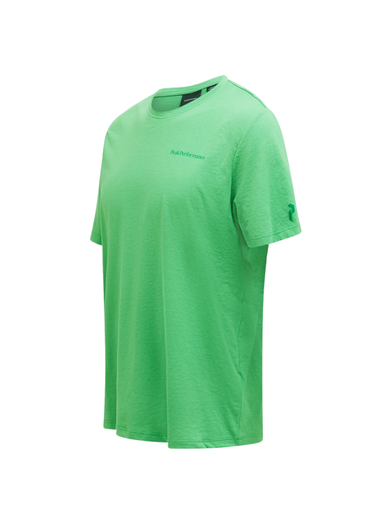 Koszulka Peak Performance męska Explore Logo Tee zielona