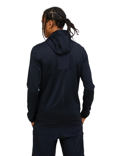 Bluza Peak Performance męska Utility Light Zip Hood czarna