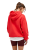 Bluza Peak Performance damska Original Terry Hood czerwona