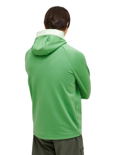 Bluza Peak Performance męska Rider Zip Hood zielona