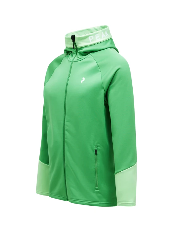 Bluza Peak Performance męska Rider Zip Hood zielona