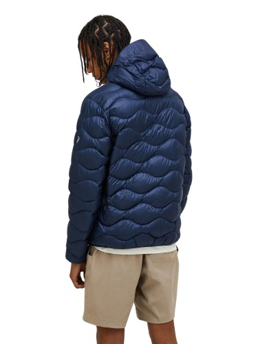 Kurtka Peak Performance puchowa męska Helium Down Hood Jacket granatowa