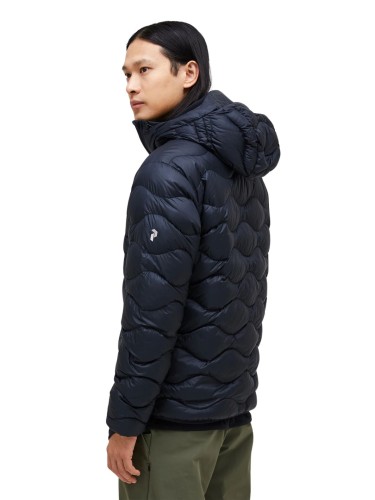 Kurtka Peak Performance puchowa męska Helium Down Hood Jacket czarna