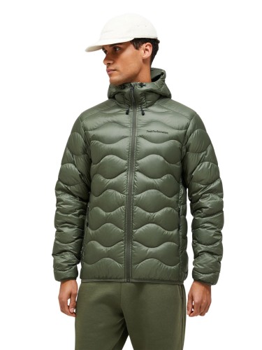 Kurtka Peak Performance męska Helium Down Hood Jacket zielona