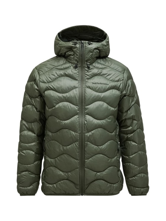 Kurtka Peak Performance męska Helium Down Hood Jacket zielona