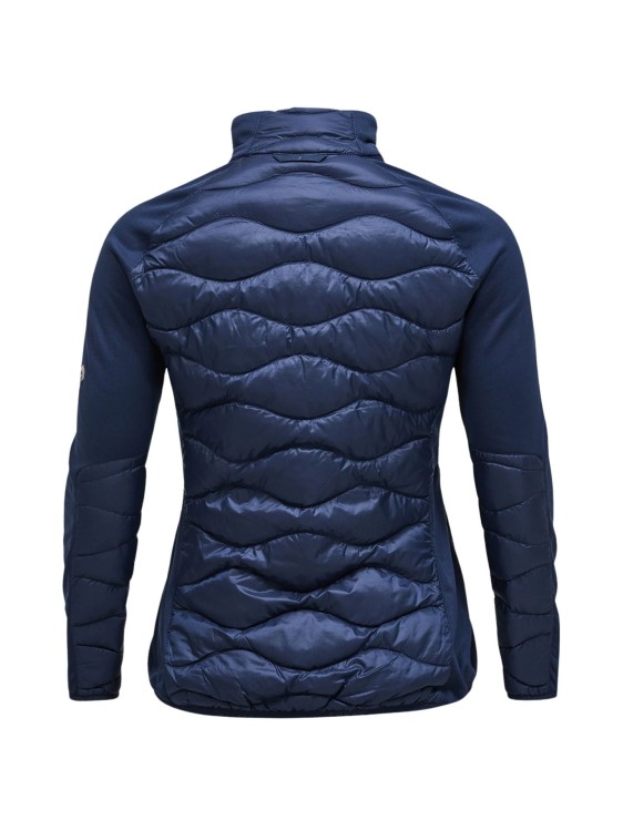 Kurtka damska Peak Performance Helium Hybrid Down blue shadow