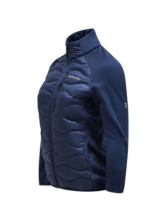 Kurtka damska Peak Performance Helium Hybrid Down blue shadow