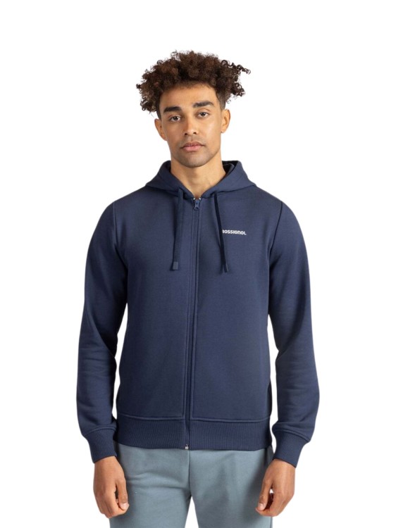 Bluza męska z kapturem Rossignol Presset granatowa
