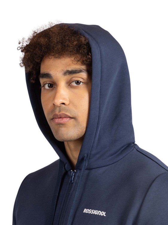 Bluza męska z kapturem Rossignol Presset granatowa