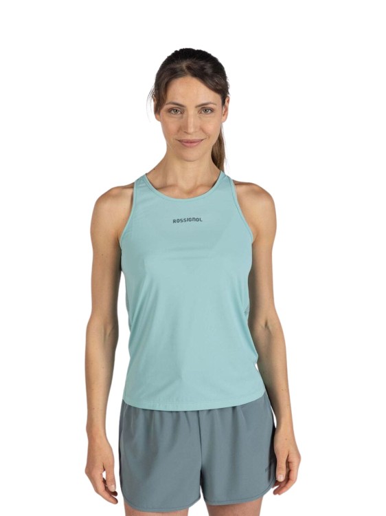 Koszulka do biegania damska Rossignol Sidelhorn Tank niebieska