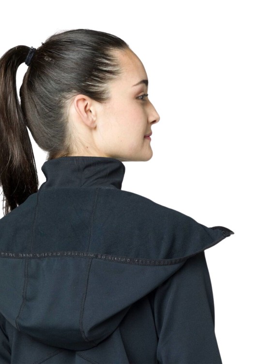 Kurtka damska z kapturem Rossignol Thin Midlayer czarna