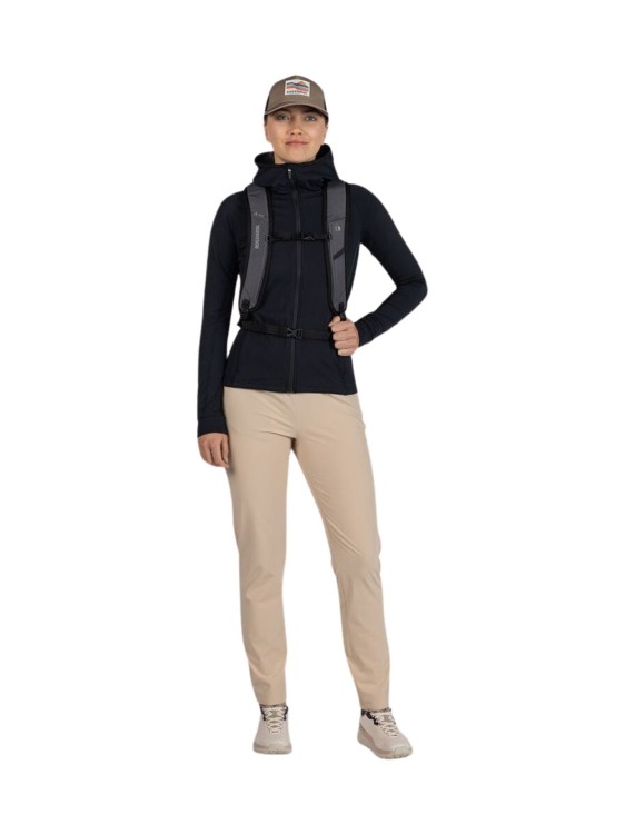 Kurtka damska z kapturem Rossignol Thin Midlayer czarna