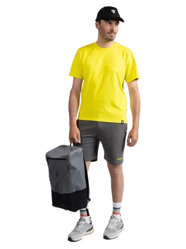 Koszulka męska Rossignol Prarion żółta