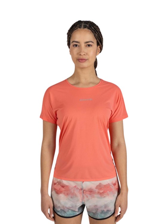 Koszulka do biegania damska Rossignol Sapa różowa