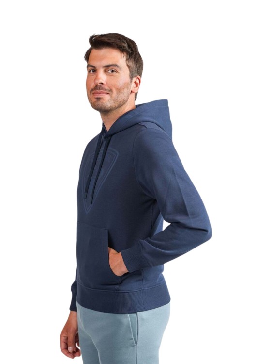 Bluza męska z kapturem Rossignol Cliffside granatowa