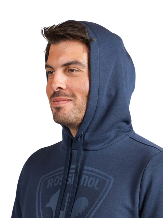 Bluza męska z kapturem Rossignol Cliffside granatowa