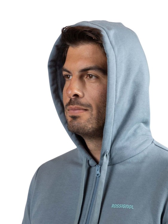 Bluza męska z kapturem Rossignol Presset szara