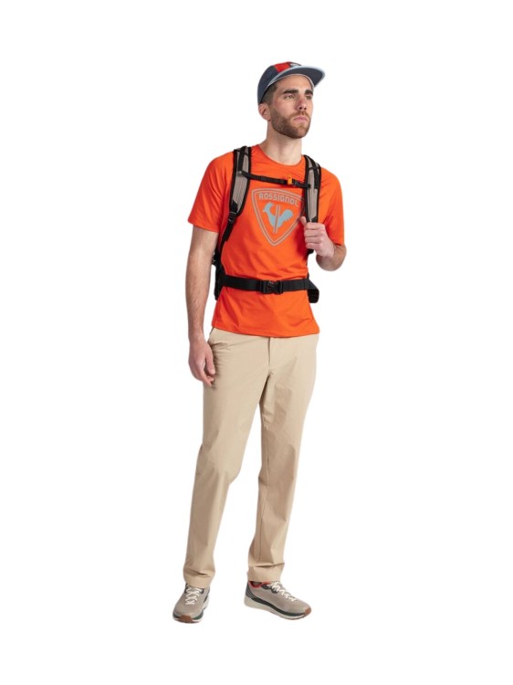 Koszulka męska Rossignol Westweg Shield pomarańczowa