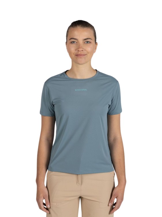 Koszulka damska Rossignol Sidelhorn niebieska