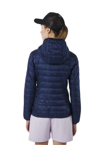 Kurtka Rossignol ocieplana z kapturem damska granatowa