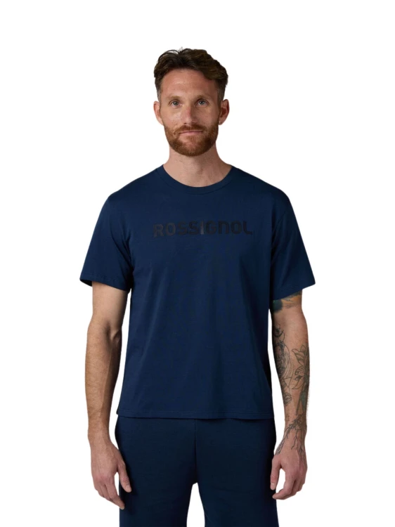 Koszulka męska Rossignol Prarion granatowa