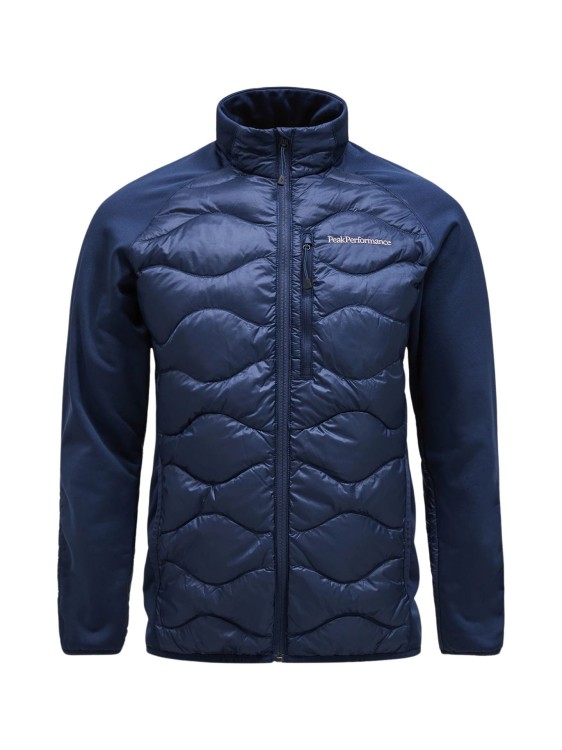 Kurtka puchowa męska Peak Performance Helium Down Hybrid blue shadow