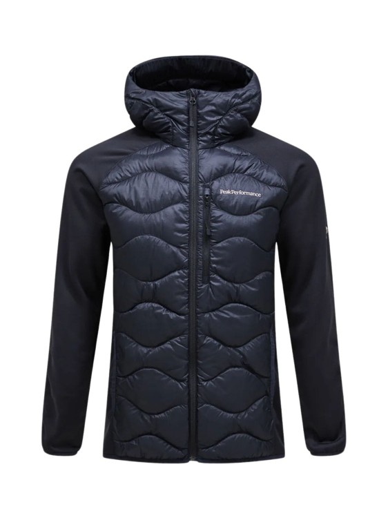 Kurtka puchowa męska Peak Performance Helium Hybrid Down Hood black