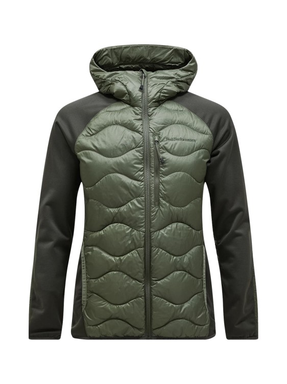 Kurtka puchowa męska Peak Performance Helium Hybrid Down Hood pine needle