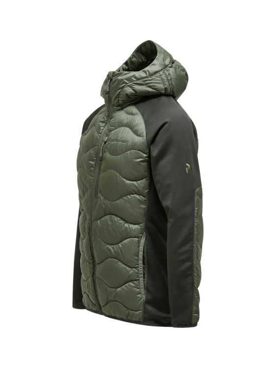 Kurtka puchowa męska Peak Performance Helium Hybrid Down Hood pine needle