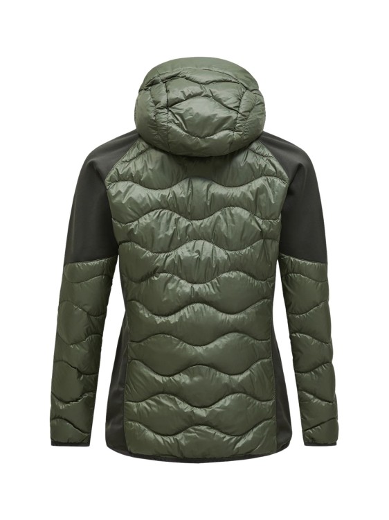 Kurtka puchowa męska Peak Performance Helium Hybrid Down Hood pine needle